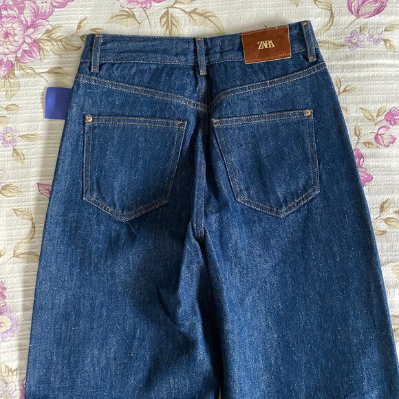 Zara Selvedge #03 High Rise Straight Jeans - Picture 6 of 6